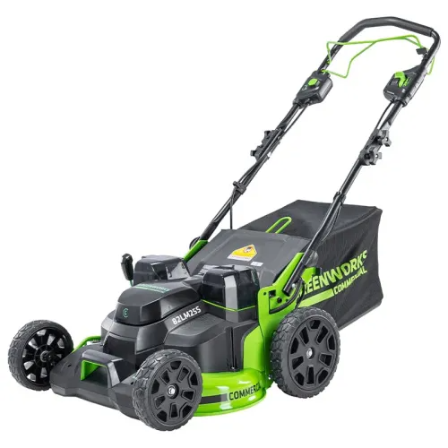 Газонокосилка аккумуляторная TwinForce самоходная 61 см Greenworks 82V GC82LM61S 2515607, бесщёточная, без АКБ и ЗУ